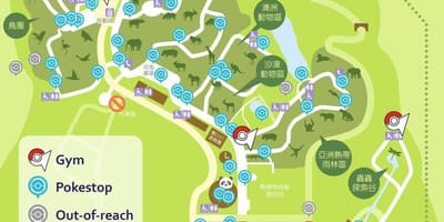แผนที่ของไทเปนสวนสัตว์