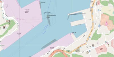 แผนที่ของ keelung พอร์ต
