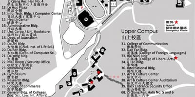 แผนที่ของ nccu
